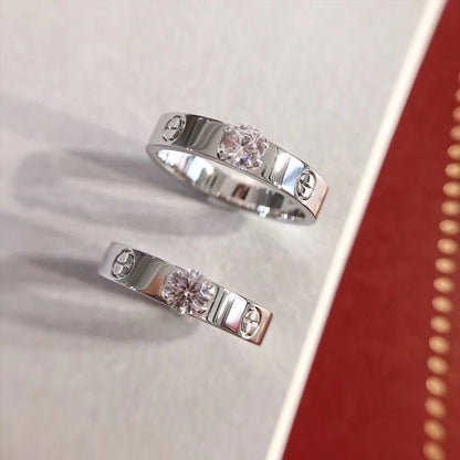 [Solara Jewelry]LOVE RING 3.6MM 1 BIG DIAMOND