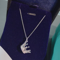 [Solara Jewelry]CROWN PEDANT NECKLACE