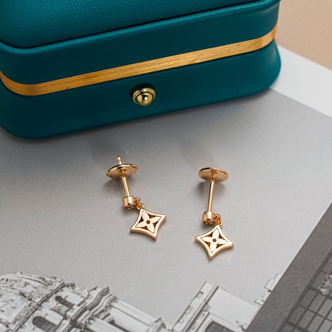 [Solara Jewelry]STAR EARRINGS GOLD