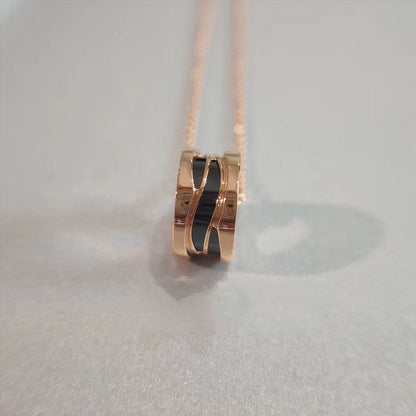 [Solara Jewelry]ZERO 1 NECKLACE PINK GOLD