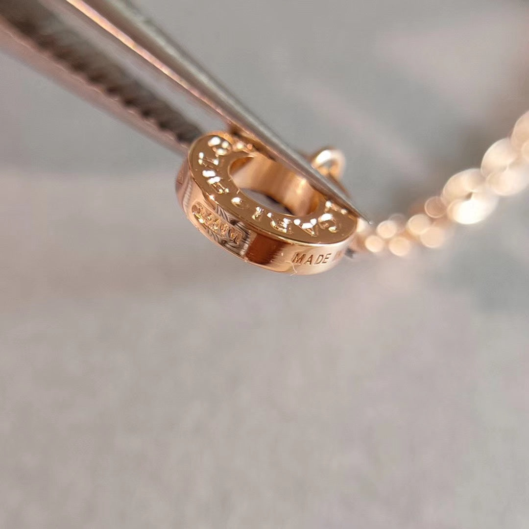 [Solara Jewelry]ZERO 1 NECKLACE PINK GOLD