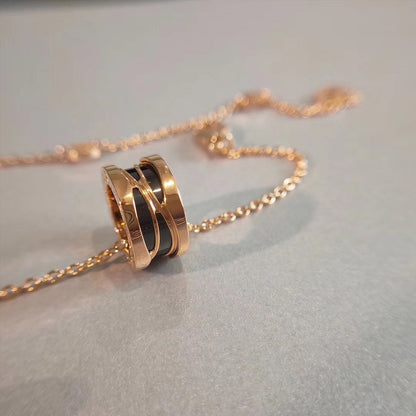 [Solara Jewelry]ZERO 1 NECKLACE PINK GOLD