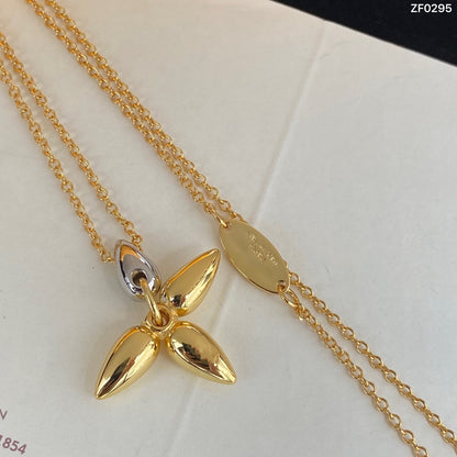 [Solara Jewelry]LOUISETTE PEDANT GOLD NECKLACE
