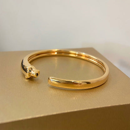 [Solara Jewelry]PANTHERE GOLD OPEN BRACELET