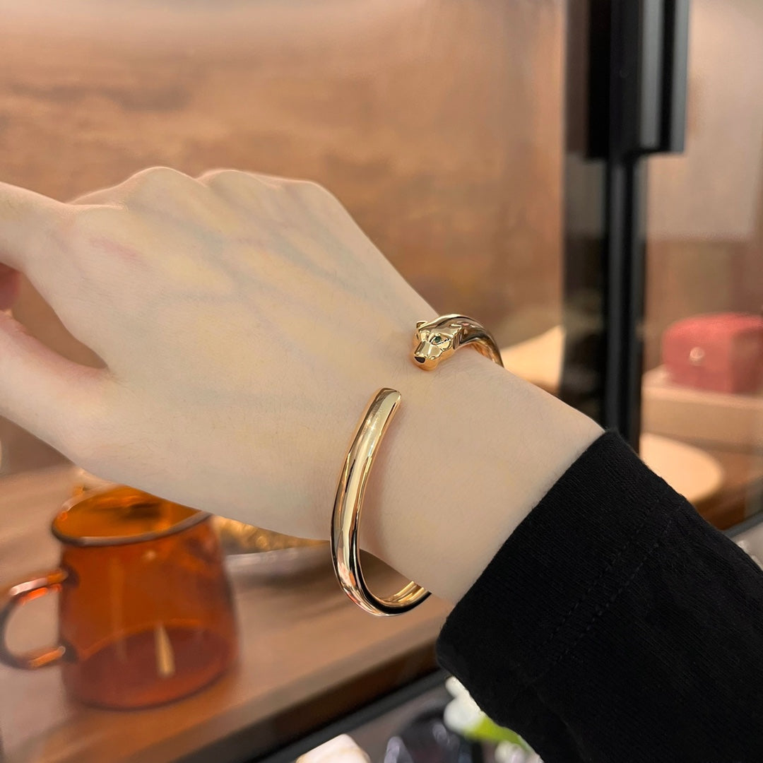 [Solara Jewelry]PANTHERE GOLD OPEN BRACELET