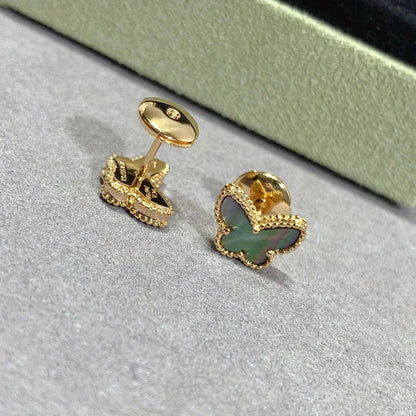 [Solara Jewelry]BUTTERFLY DARK MOP  EARRINGS
