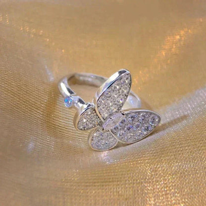 [Solara Jewelry]BUTTERFLY DIAMOND RING