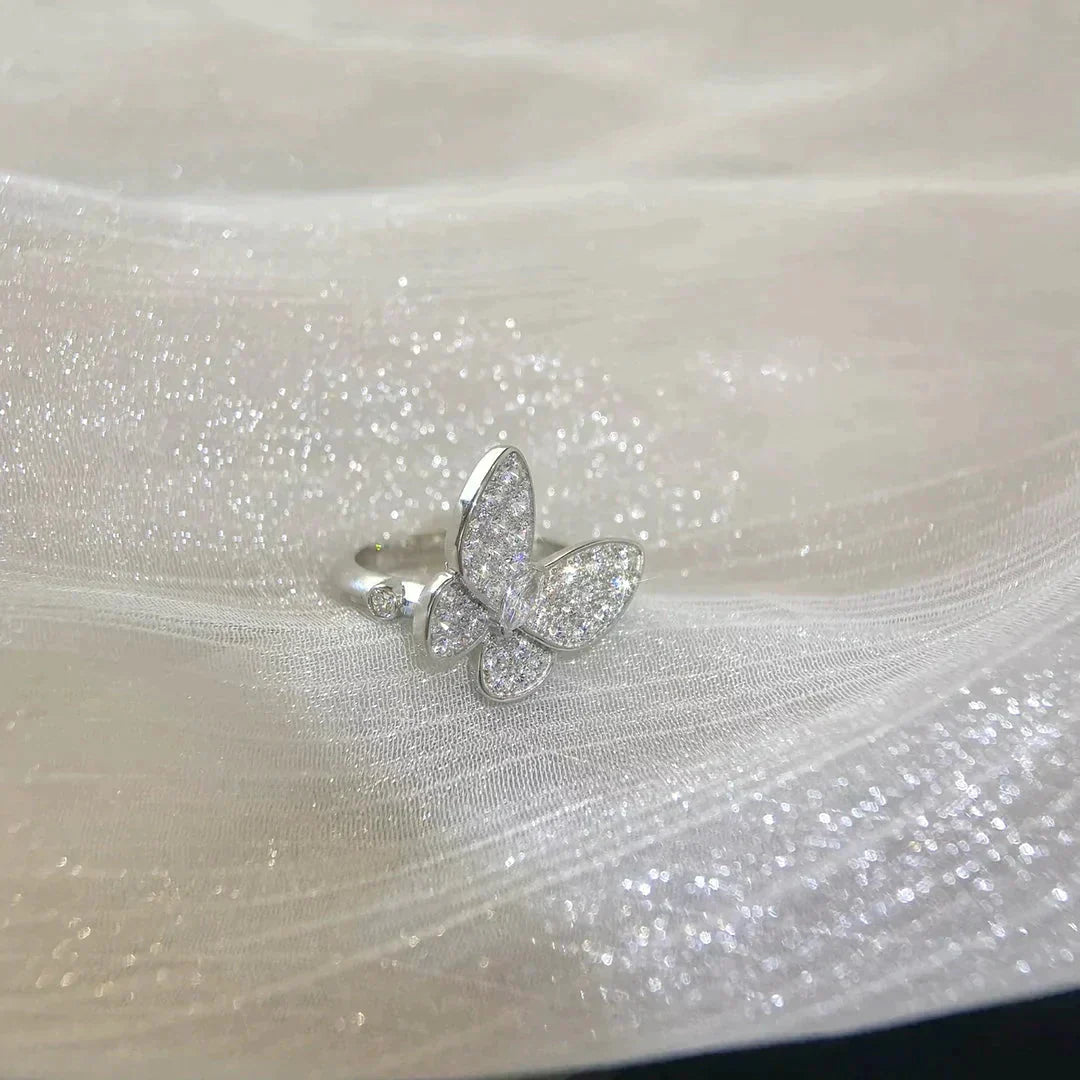 [Solara Jewelry]BUTTERFLY DIAMOND RING