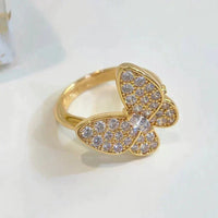 [Solara Jewelry]BUTTERFLY DIAMOND RING