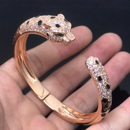 [Solara Jewelry]PANTHERE BIG BRACELET DIAMONDS