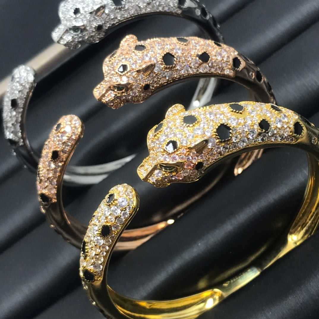 [Solara Jewelry]PANTHERE BIG BRACELET DIAMONDS