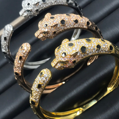 [Solara Jewelry]PANTHERE BIG BRACELET DIAMONDS