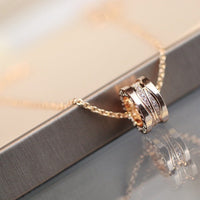[Solara Jewelry]ZERO 1 ピンクゴールド ダイヤモンド ネックレス