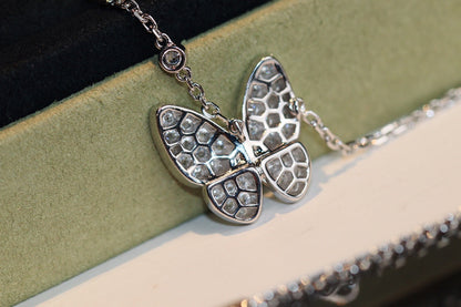[Solara Jewelry]BUTTERFLY DIAMOND NECKLACE
