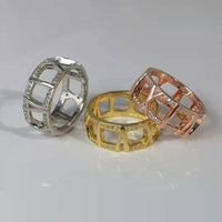 [Solara Jewelry]ATLAS LARGE OPEN DIAMOND RING