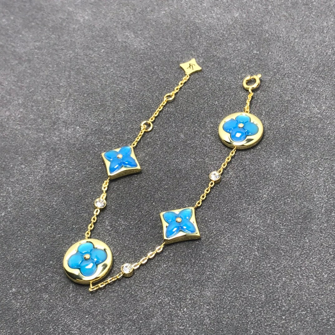 [Solara Jewelry]STAR AND SUN TURQUOISE 4 MOTIFS 3 DIAMONDS