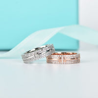 [Solara Jewelry]T WIRE DIAMOND RING