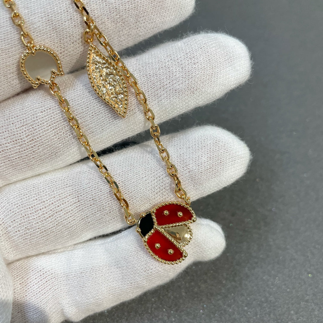 [Solara Jewelry]LUCKY SPRING 15 MOTIFS GOLD NECKLACE