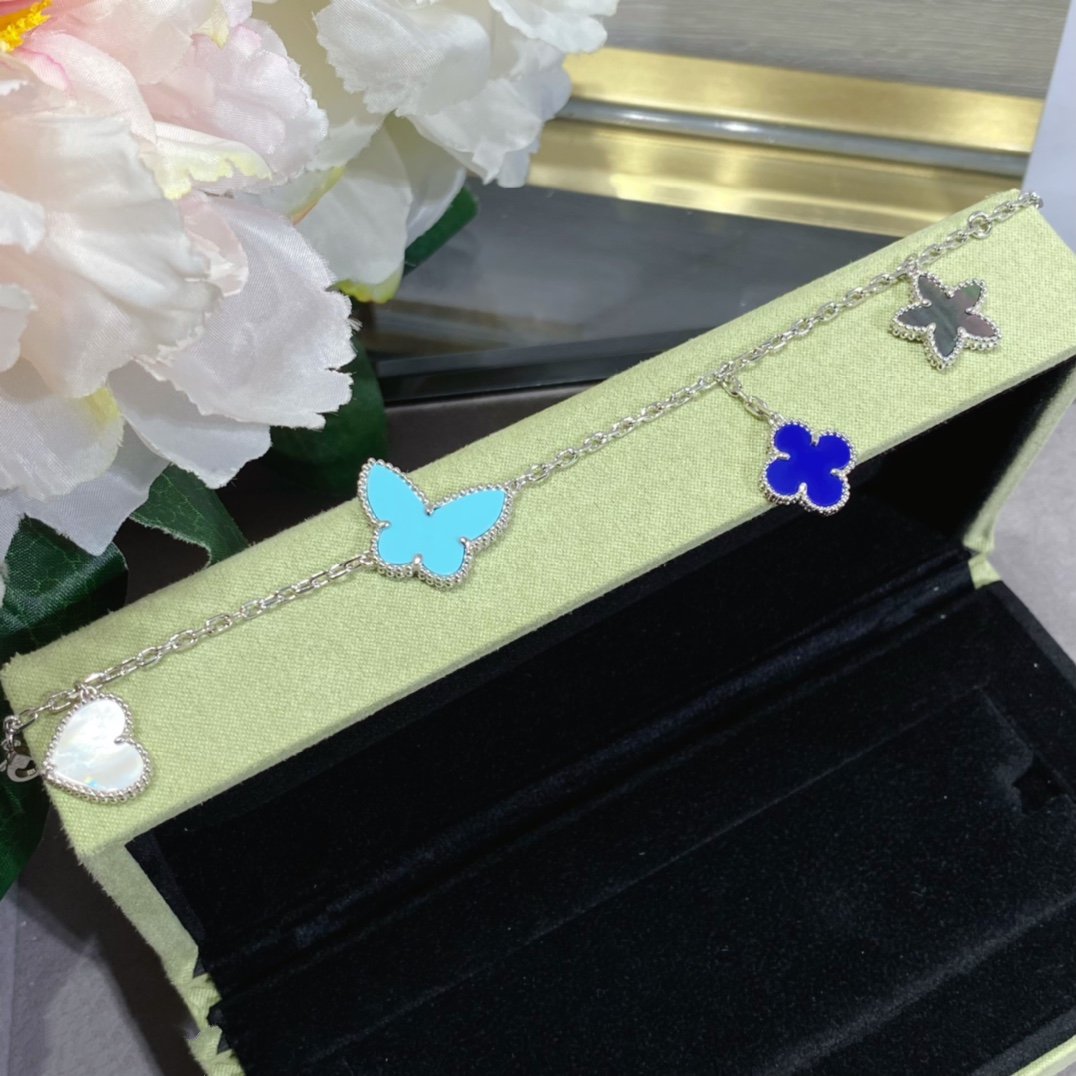 [Solara Jewelry]LUCKY SPRING SILVER BRACELET 4 MOTIF
