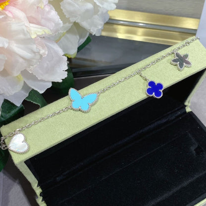 [Solara Jewelry]LUCKY SPRING SILVER BRACELET 4 MOTIF