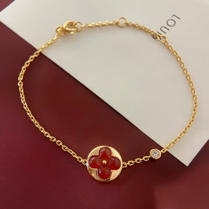 [Solara Jewelry]SUN PEDANT CARNELIAN BRACELET