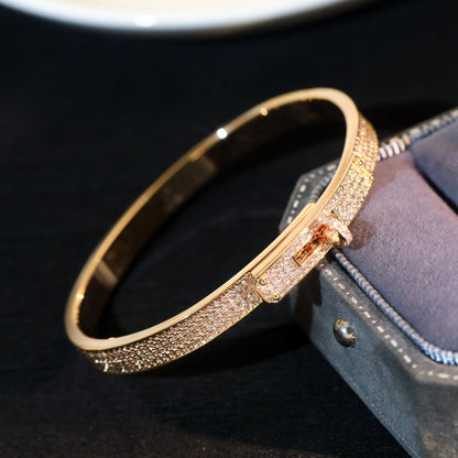 [Solara Jewelry]KELLY BRACELET DIAMOND PAVED