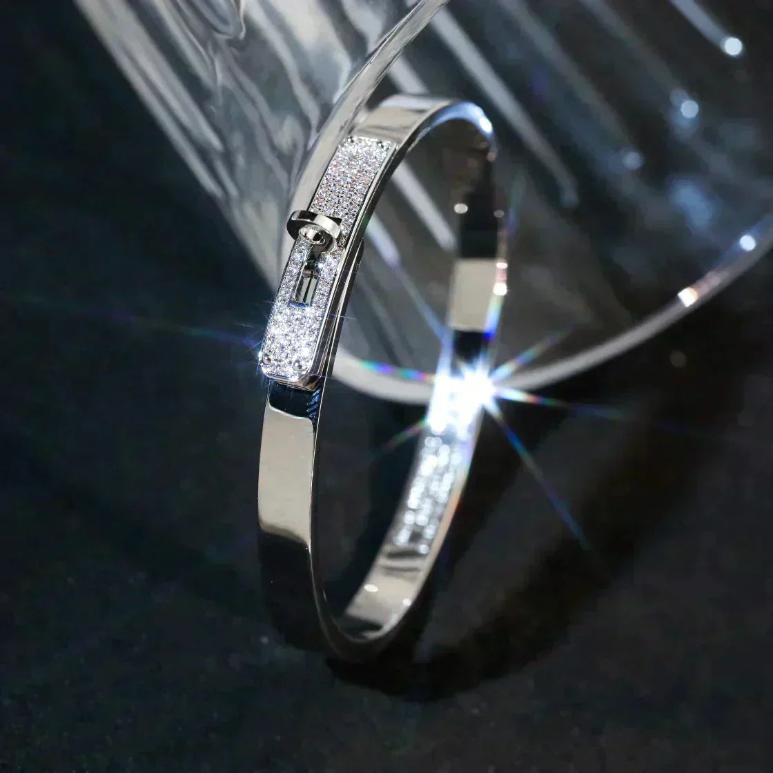 [Solara Jewelry]KELLY SILVER DIAMOND BRACELET