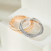 [Solara Jewelry]SPIRAL DIAMOND RING