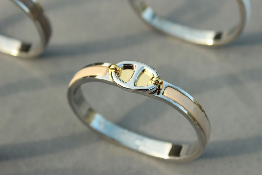 [Solara Jewelry]CLIC CHAINE SILVER BRACELET