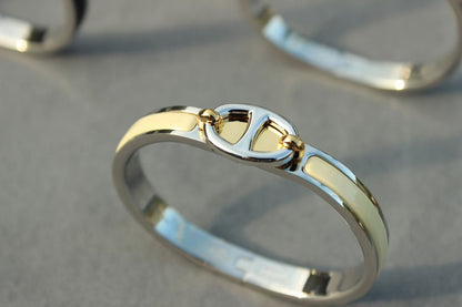 [Solara Jewelry]CLIC CHAINE SILVER BRACELET