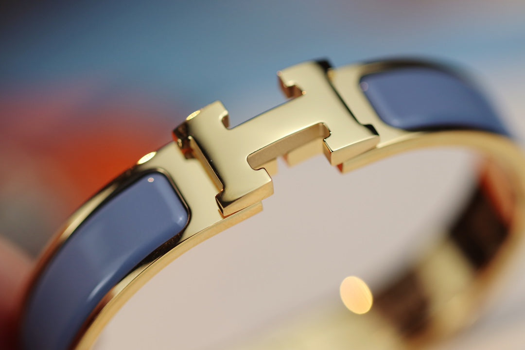 [Solara Jewelry]H BRACELET 12MM BLUE GRAY