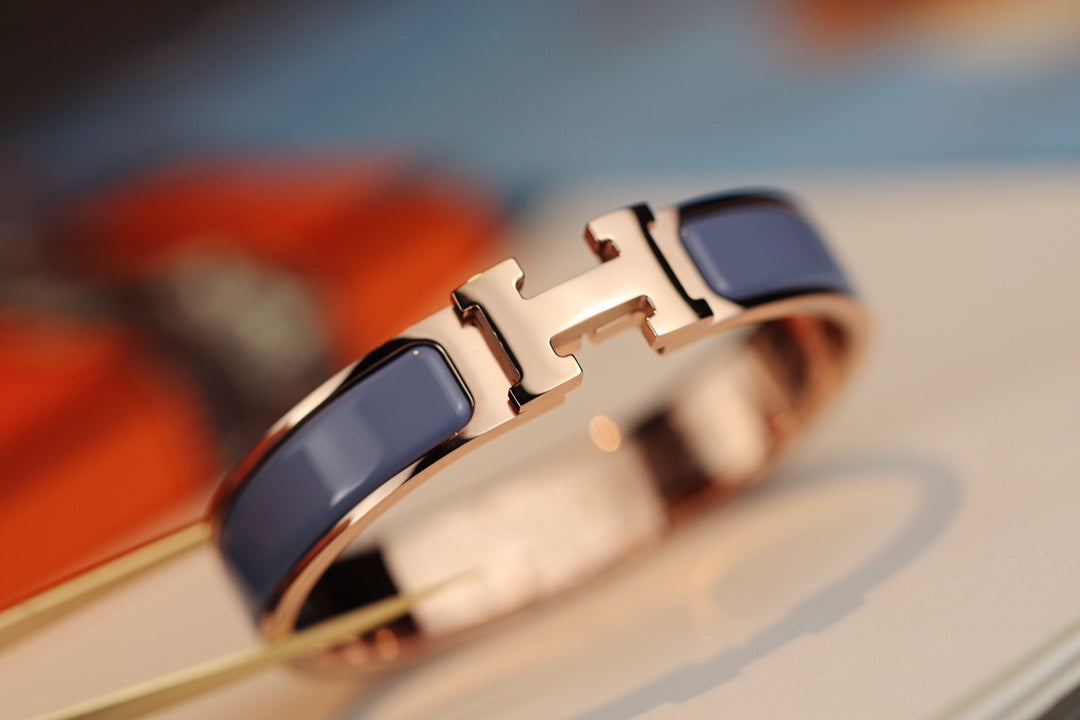 [Solara Jewelry]H BRACELET 12MM BLUE GRAY