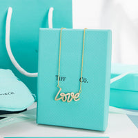 [Solara Jewelry]PALOMA S GRAFFITI LOVE NECKLACE DIAMOND
