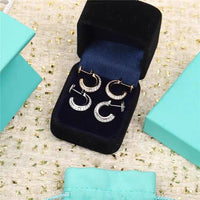 [Solara Jewelry]HOOP EARRINGS IN ROSE GOLD WITH DIAMONDS