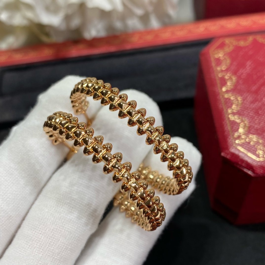 [Solara Jewelry]CLASH LARGE HOOP EARRINGS