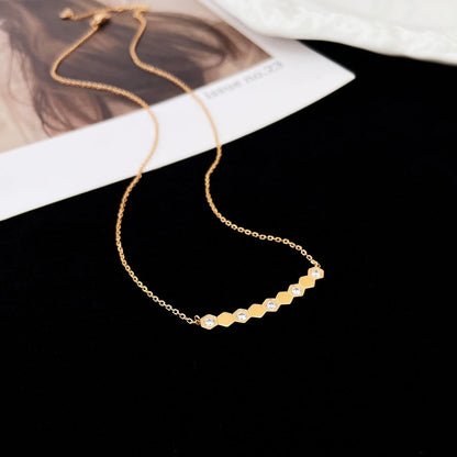 [Solara Jewelry]BEE MY LOVE DIAMOND NECKLACE