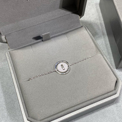 [Solara jewelry]LUCKY MOVE DIAMOND PAVED BRACELET