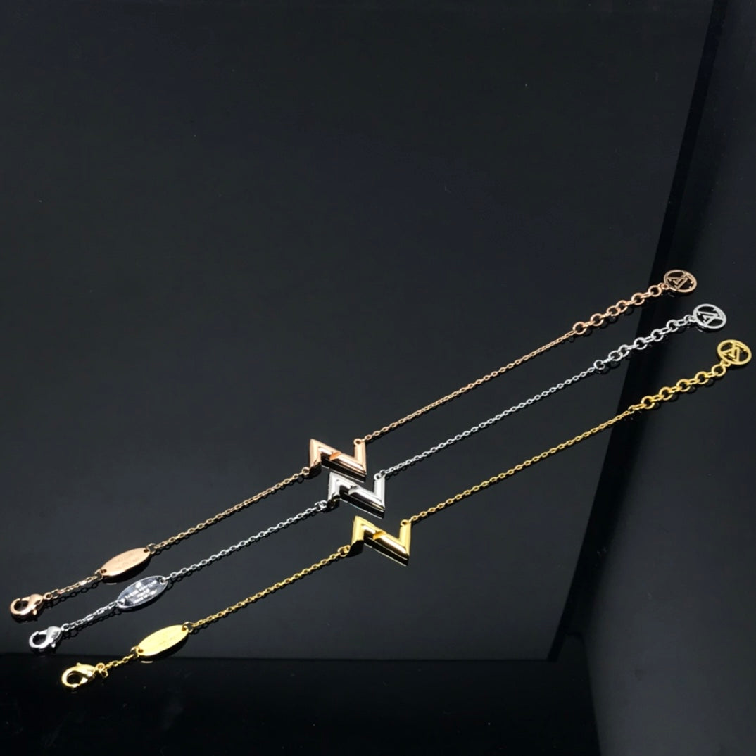 [Solara Jewelry]VOLT LV LOGO BRACELET