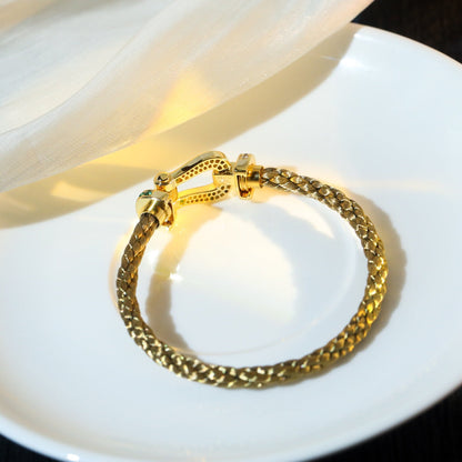 [Solara Jewelry]FORCE 10 GOLD GREEN DIAMOND PAVED
