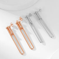 [Solara Jewelry]HARDWEAR LONG DROP EARRINGS