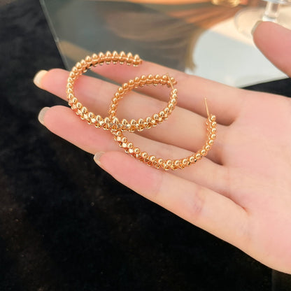 [Solara Jewelry]CLASH HOOP EARRINGS