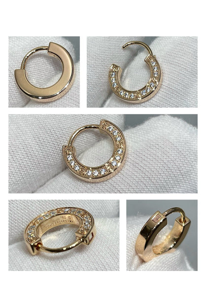 [Solara Jewelry]LOVE DIAMOND EARRINGS