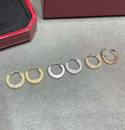[Solara Jewelry]LOVE DIAMOND EARRINGS