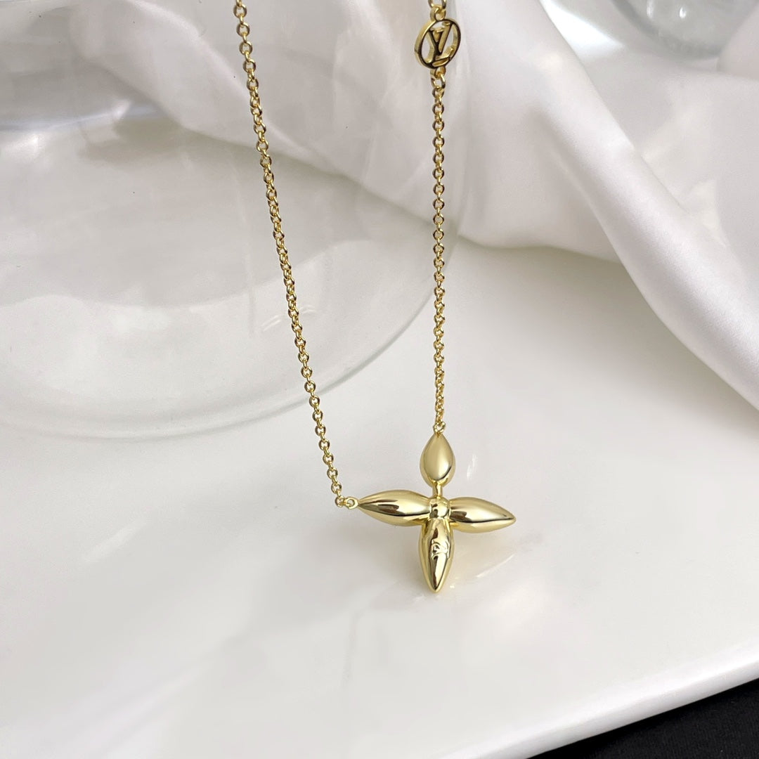 [Solara Jewelry]LOUISETTE GOLD NECKLACE