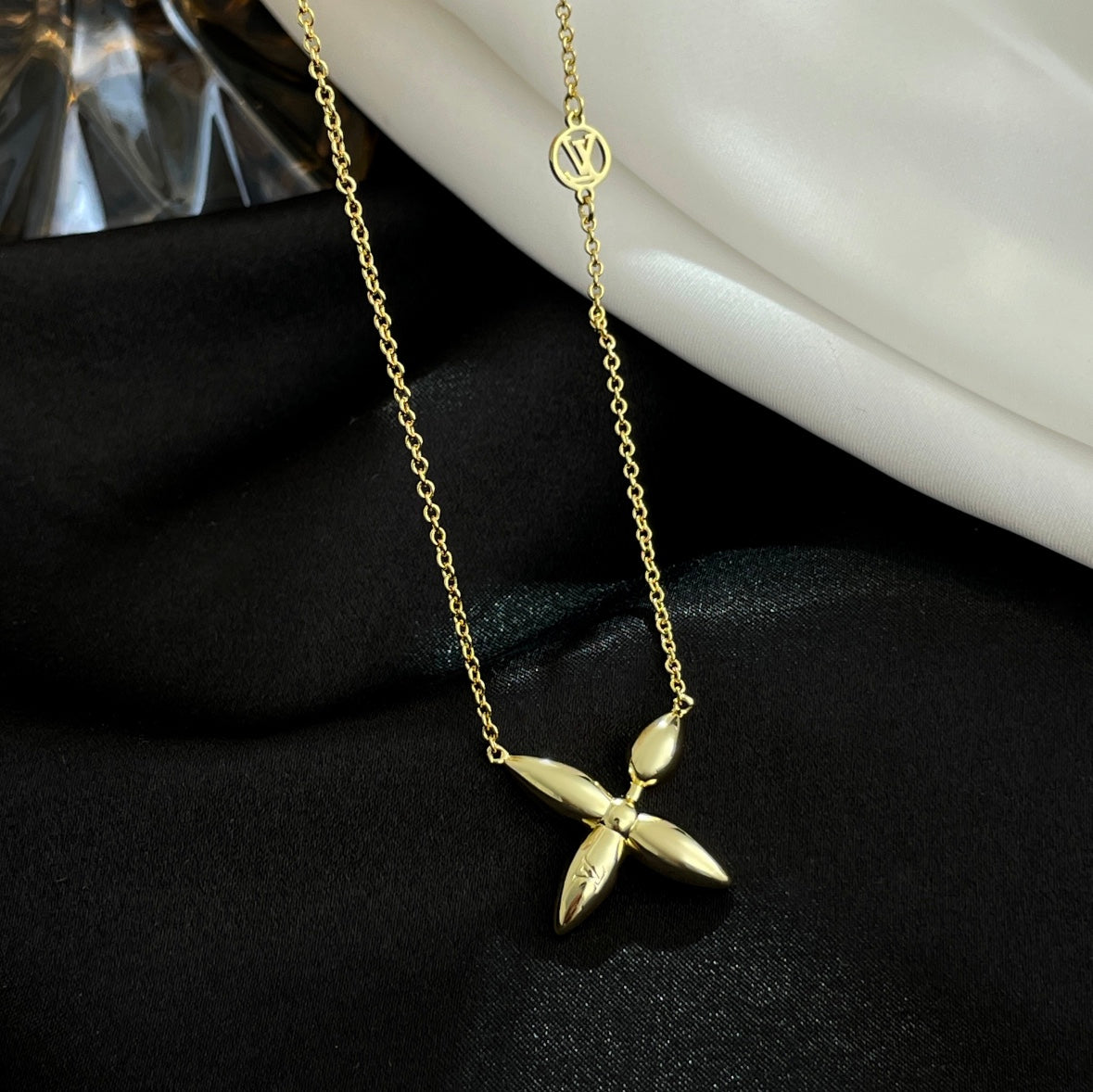 [Solara Jewelry]LOUISETTE GOLD NECKLACE