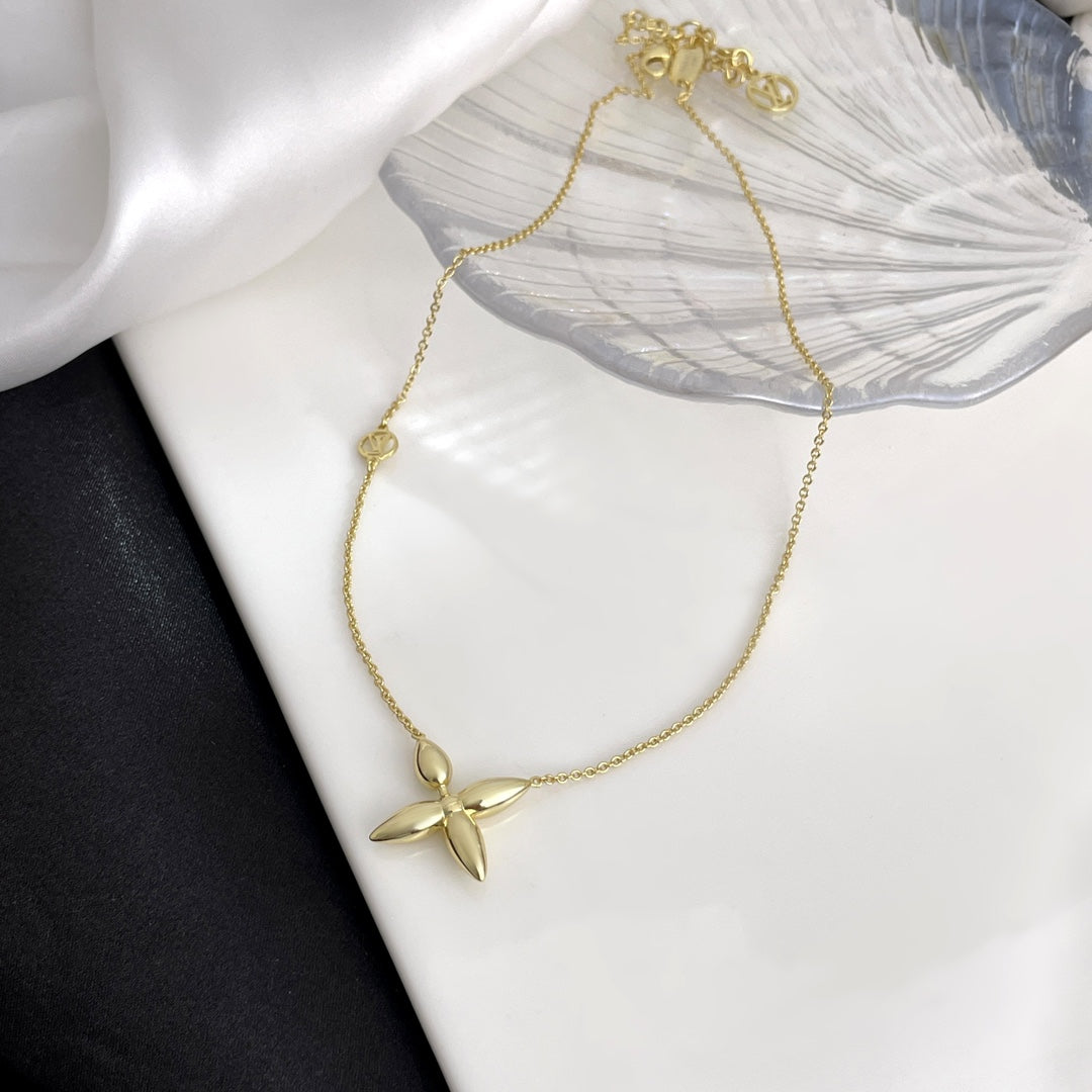[Solara Jewelry]LOUISETTE GOLD NECKLACE