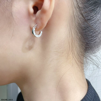 [Solara Jewelry]LOVE MINI EARRINGS