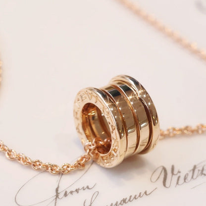 [Solara Jewelry]ZERO 1 PINK GOLD NECKLACE