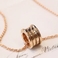 [Solara Jewelry]ZERO 1 PINK GOLD NECKLACE