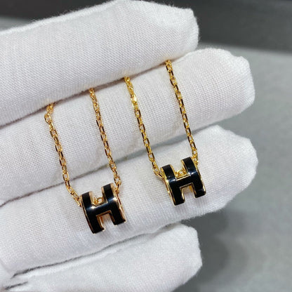 [Solara Jewelry]MINI POP H NECKLACE